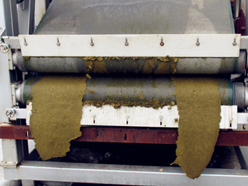 帶式壓濾機(jī)處理萬(wàn)年工廠污水處理