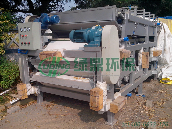 一臺用做處理生活污泥污水的帶式壓濾機價格多少？