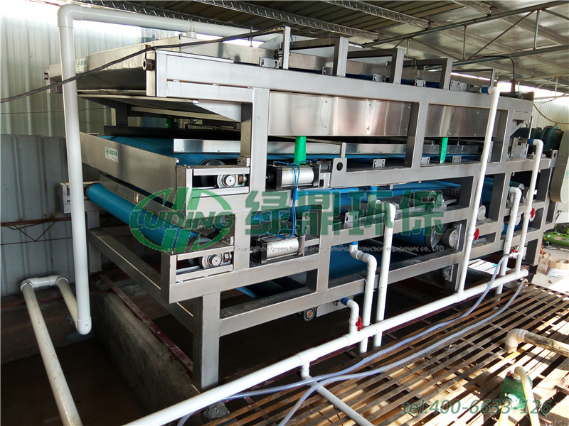 福建建筑污泥帶式壓濾機處理案例 2