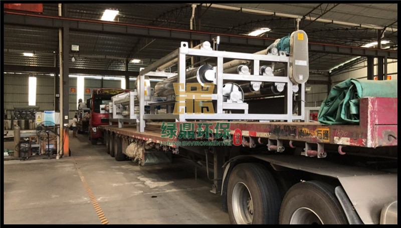 帶式壓濾機處理九江工廠污水處理